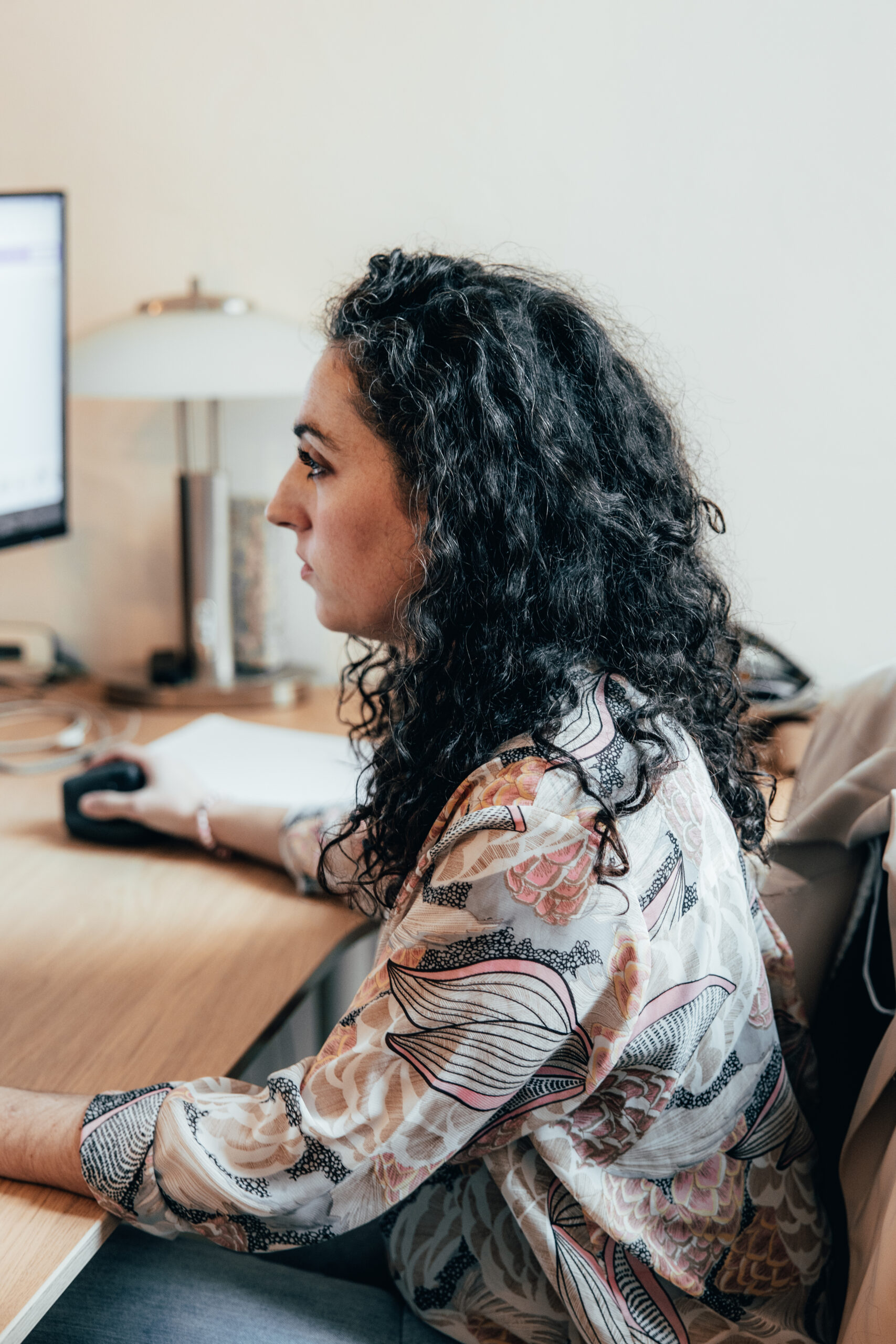 Lucie, Graphiste freelance Be2crea