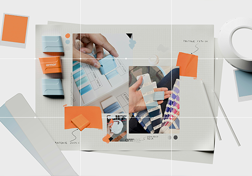 Moodboard d'inspiration sur liège pour la création d'un logo